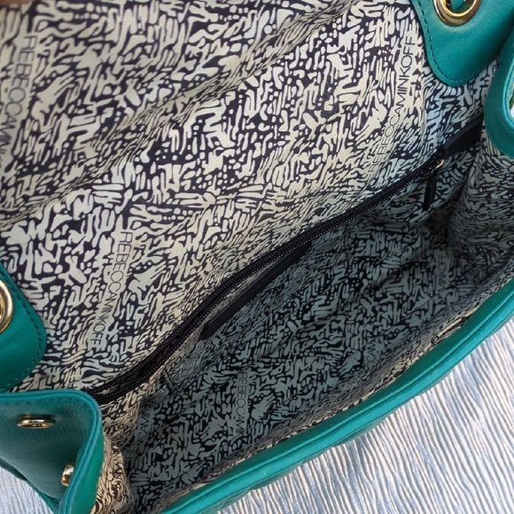 Rebecca Minkoff Teal Quilted Chain Strap Bag - Picture 8 of 13